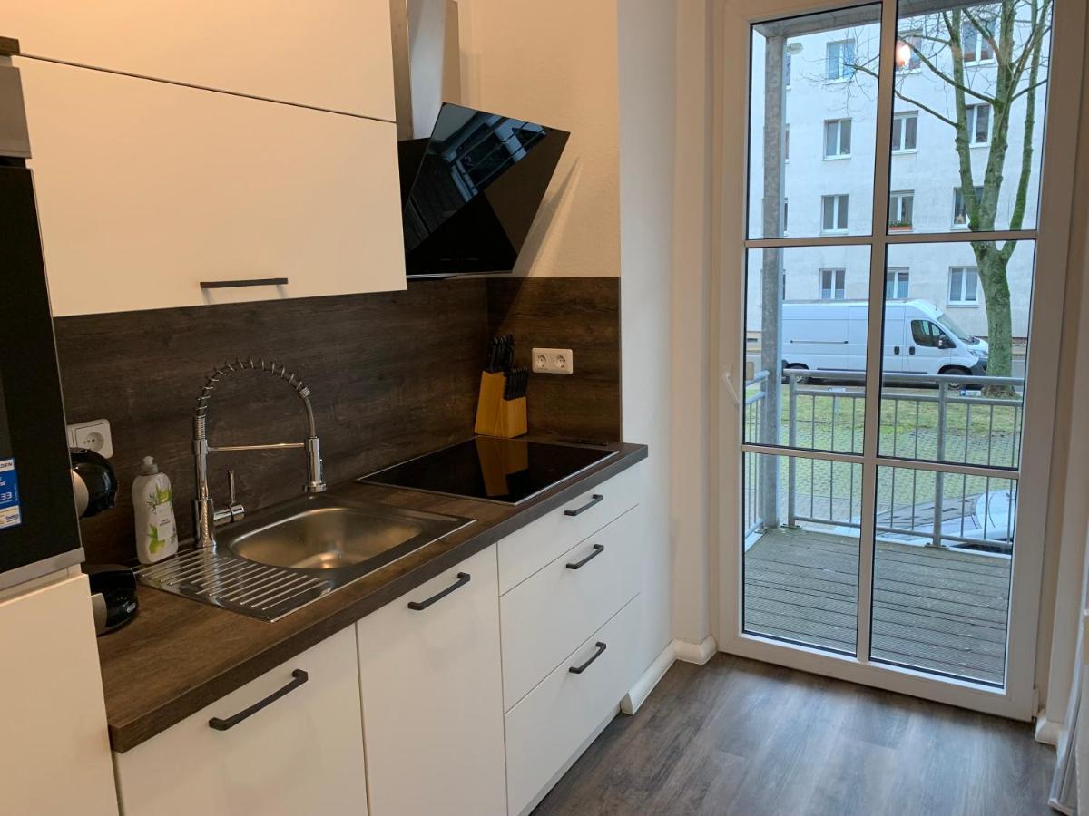 40 Qm Appartment Parkplatz, Balkon,Netflix, Prime Хемниц Экстерьер фото